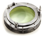 Einbaubullauge � 310 mm, verchromt