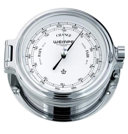 WEMPE Barometer Ø 140 mm - verchromt