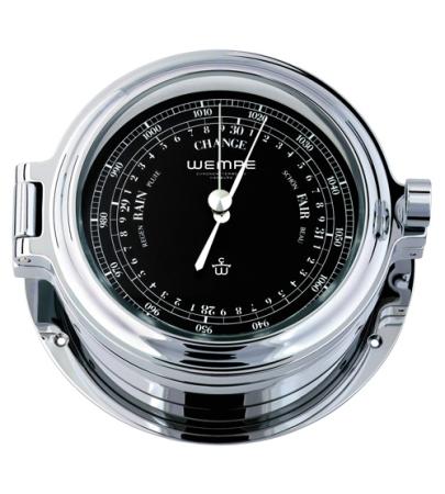 WEMPE Serie REGATTA - Barometer Ø 140 mm - verchromt