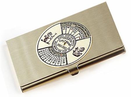 Visitenkarten-Etui - Kalender