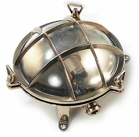 Gitterlampe rund - Ø 175 mm - mit Fuß