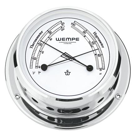 WEMPE Serie SKIFF - Comfortmeter Ø 110 mm - Verchromt