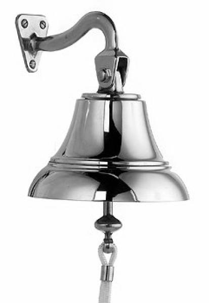Glocke Ø 15 cm - verchromt