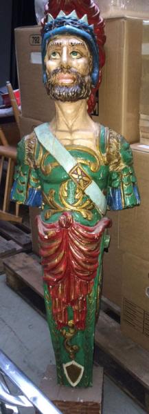 Galionsfigur Krieger - Höhe 145 cm