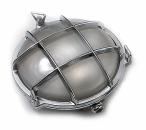 Verchromte Gitterlampe rund - Ø 215 mm