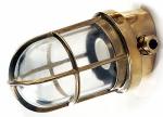 Gitterlampe als Wandleuchte