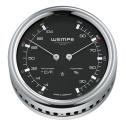 WEMPE Serie Pilot III - Thermo- Hygrometer Ø 100 mm - schwarzes Zifferblatt