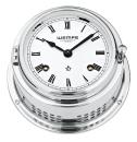 WEMPE Glasenuhr Ø 150 mm - römische Ziffern - Verchromt